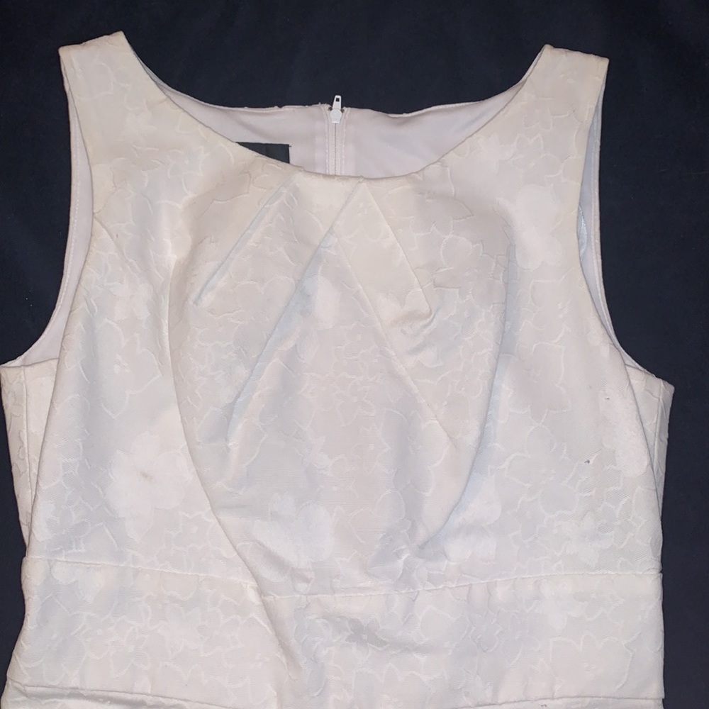 white dress (perfect for graduation!!) - Picture 2 of 4